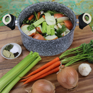 Get Our Vegetable Broth Recipe